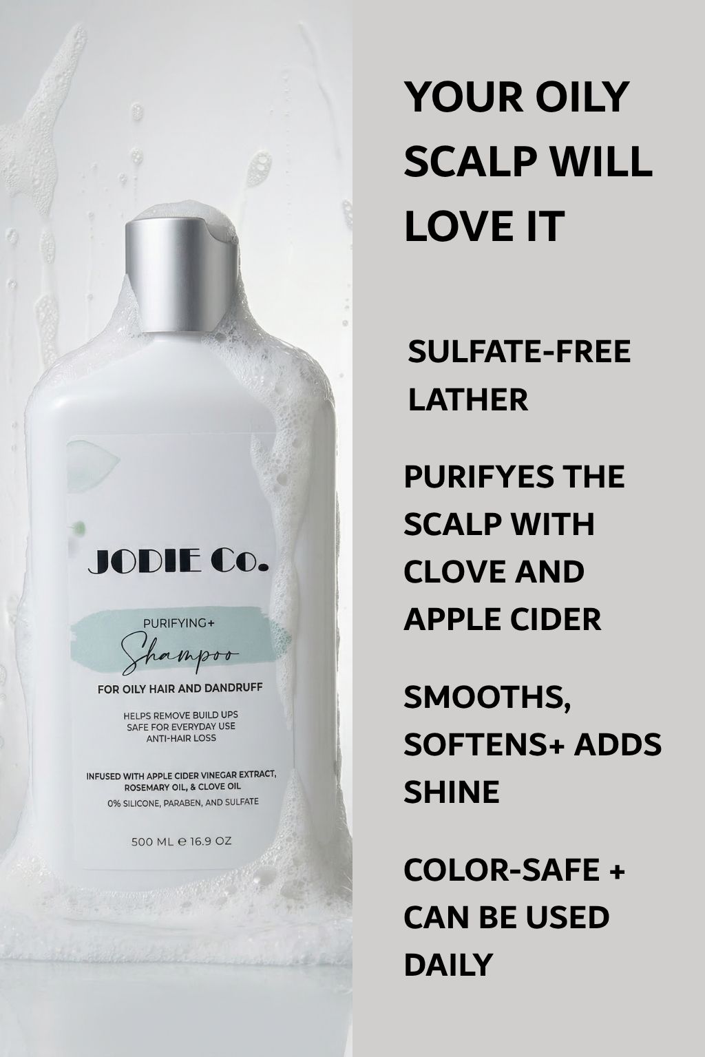 Your oily scalp will love it