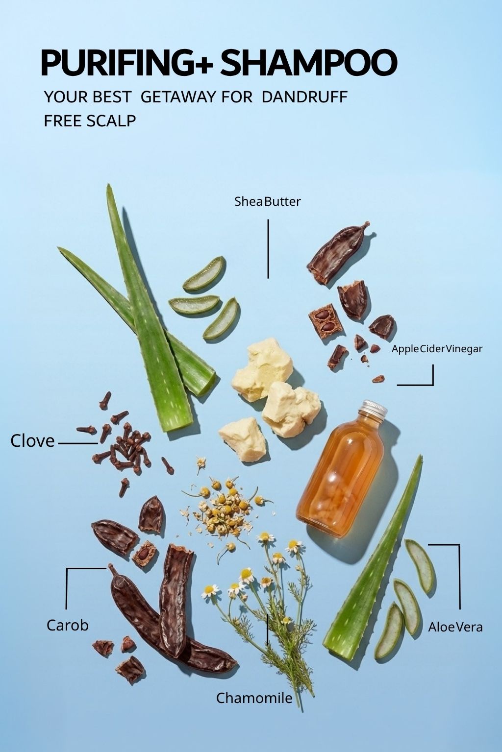 Dandruff-free scalp